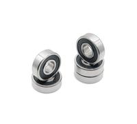 HKVTVCYPYA 5 pezzi 10x26x8mm Cuscinetti a sfere a gola profonda ABEC-7 in acciaio inossidabile S6000 S6000RS Cuscinetti in acciaio inossidabile