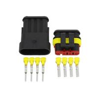 HKVTVCYPYA 50 set di connettori elettrici impermeabili a 4 pin DJ7041-1.5-11/21 for lampade allo xeno for automobili