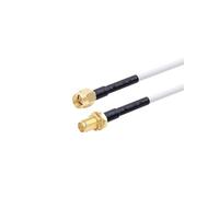 HKVTVCYPYA Adattatore for connettore di prolunga for antenna coassiale SMA maschio da 1M-15M a RG58 da 50ohm(SMA M to RP SMA F-10M)