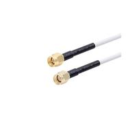 HKVTVCYPYA Adattatore for connettore di prolunga for antenna coassiale SMA maschio da 1M-15M a RG58 da 50ohm(SMA M to RP SMA M-3M)