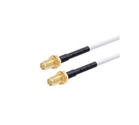 HKVTVCYPYA Adattatore for connettore di prolunga for antenna coassiale SMA maschio da 1M-15M a RG58 da 50ohm(SMA F to SMA F-10M)