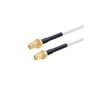 HKVTVCYPYA Adattatore for connettore di prolunga for antenna coassiale SMA maschio da 1M-15M a RG58 da 50ohm(SMA F to RP SMA F-15M)