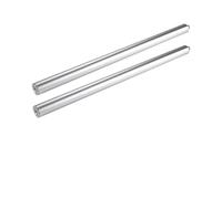 HKVTVCYPYA Antenna con elementi estesi da 2 pezzi compatibile con PAC-12 JPC-7 onde corte portatili(Silver)