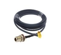 HKVTVCYPYA Cavo coassiale LMR200 a bassa perdita da SMA maschio a N ad angolo retto for router wireless 4G LTE, gateway, radio cellulare ADS-B(WP N F to RPSMA M90-30M)
