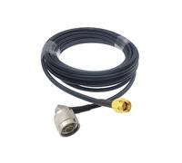 HKVTVCYPYA Cavo coassiale LMR200 SMA maschio a N ad angolo retto a bassa perdita for router wireless 4G LTE, gateway, radio cellulare ADS-B(N M90 to RPSMA M-25M)