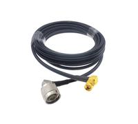 HKVTVCYPYA Cavo coassiale LMR200 SMA maschio a N ad angolo retto a bassa perdita for router wireless 4G LTE, gateway, radio cellulare ADS-B(N M90 to RPSMA M90-7M)