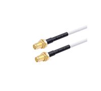 HKVTVCYPYA Cavo Coassiale SMA Maschio A SMA Maschio RG58 50ohm, Adattatore For Cavo Di Prolunga Antenna WiFi, Connettore SMA Maschio, 1M-20M, Pigtail(RP SMA F to RP SMA F-3M)