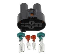 HKVTVCYPYA Connettore femmina for cablaggio ventola elettronica DJ7042YA-6.3-9.5-21 a 4 pin con terminale 1K0906234(10 Sets)