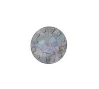 HKVTVCYPYA Modello patchwork quadrante orologio da 28,5 mm con accessori luminosi blu ghiaccio BGW9 compatibili con il movimento NH35(White)