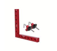 HKVTVCYPYA Pannello di posizionamento del pannello di giunzione ausiliario a forma di L da 160 mm, clip fissa, squadra da carpentiere, righello(1 Pack)