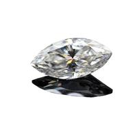 HKVTVCYPYA Pietra di moissanite di colore D taglio marquise VVS1, pietra preziosa coltivata in laboratorio, ha superato il test dei diamanti, ciondoli, gioielli da donna(8.5x17mm-5.0ct)