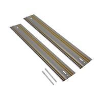 HKVTVCYPYA Set di giunzione universale for guide di scorrimento da 2 pezzi e morsetto ad angolo retto for guida parallela for sega circolare(2 Pack 1400mm A)