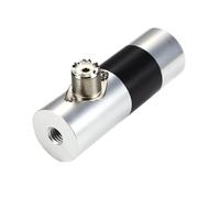 HKVTVCYPYA Supporto for antenna con filettatura M10 e adattatore di base SO239 compatibile con radio USDX QRP PAC-12 HF