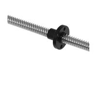 HKVTVCYPYA Vite conduttrice con barra filettata e dado in nylon T8 for guide lineari dell'asse Z della stampante 3D, motore passo-passo(Picth 2mm lead 14mm-150mm)