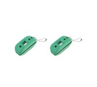 HKWFKAWA 2 set di lame affilatrici per pattinaggio su ghiaccio, kit di cura per affilatura, colore verde