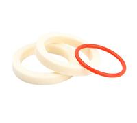 HKWFKAWA Anello in spugna per forcella anteriore della bicicletta, sigillata con olio, strumento di manutenzione, 36 mm, bianco