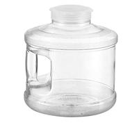 HKWFKAWA Grande bottiglia d'acqua serbatoio Carrier BPA libero campeggio emergenza 7.5L trasparente