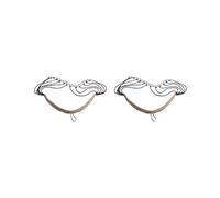 HKWFKAWA Set di 2 cordini in paracord per esterni, con 12 anelli, per uccelli acquatici, scoiattoli, uccelli