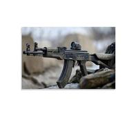 HKXXMTQMM Arma militare AK-12 - Russia modernizzata fucile da combattimento contemporanea - decorazione murale 50 x 75 cm
