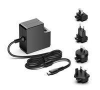 HKY 45W Caricatore USB C Caricabatterie per Surface Laptop 13" Familie Microsoft Surface Book 2 Book 3 Buch 2 Buch 3 Duo 2 Surface Go Profi cm X Pro 8, Surface Devices EP2-29823 con 4 Spine Adattatore