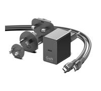HKY 45W USB C Caricatore per Meta Quest 3 3S 2, Meta Quest Pro VR-Brille, Meta Quest 3/2/Pro, Pico 4, Meta Quest Pro VR USB-C Testa AN45A-59CFKCB, Occhiali di Realtà Virtuale, PC Steam VR Accessori