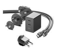 HKY 65 W Caricatore Rapido USB C PD3.0 Portatile per Boost XL GB50 Plus GB40 HD GBX45 GBX55 GB70 X GBX75 GB150 GBX155 Pro Type C Adattatore Alimentazione Sport Boost HD GB70 GBC011 Notebook