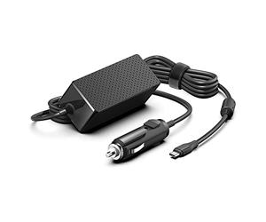 HKY 65W Alimentatore DC 12V-24V USB C PD Fast Caricabatteria per Auto per Haivision Falkon X2 5G Trasmettitore Video Satellitare Haivision Falkon X4 5G 4G 4K UHD SDI Trasmettitore Video AC Adattatore
