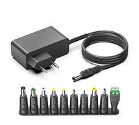 HKY Alimentatore universale da 15 V per altoparlante Bluetooth DOCKIN Marshall Stockwell, altoparlante Bluetooth, Gooloo GE1200-1200A, Jump Starter Pack, Walter Tools NFQ201 Jump Starter