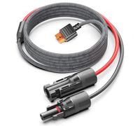 HKY Cavo di prolunga da solare a XT60i, connettore XT60i modellato ad iniezione per pannello solare portatile centrale elettrica 5 m 16AWG UL1185 filo di nylon intrecciato