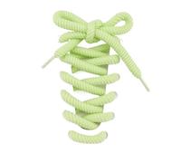 HKYBCF Lacci per scarponi da trekking 4 paia Lacci for scarpe rotondi spessi 8 mm for da ginnastica for sportive corsa 100/120/140/160 cm for accessori for per uomini(Tender Green,100cm)