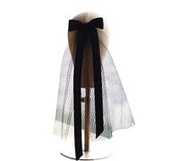 HKYBCF Velo da Sposa Veli da Sposa con Fiocco e Pettine, Accessori da Sposa for la Sposa(Style 2)