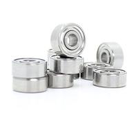 HKYPCOKVK R2zz R2-5zz Cuscinetto R2-6zz R3zz ABEC-1 10PCS Cuscinetti a Sfere in Miniatura a Doppia schermatura Pollici R2z R2-5z R2-6z R3z(R2 5ZZ A1 10PCS)