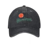HKYTEEXP Cotone Lavaggio Pilsner Urquell Birra Demin cap Leggero cap da Uomo Berretto da Baseball per Gli Uomini ventilare