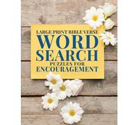 Hl Kinney Large Print Bible Verse Word Search Puzzles for Encouragem (Tascabile)