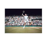 hlacr Poster motivazionali su tela di Roger Federer, decorazione per camera da letto, ufficio, camera da letto, regalo, 30 x 45 cm