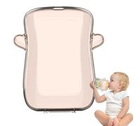 Hlagmix Porta sacchetti per bambini - Porta succhi di frutta - Contenitore per latte, riutilizzabile, per biberon, anti-fuoriuscite, per frutta, non spremere