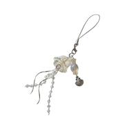 HLBEST Accessorio unico per telefono con meduse in acrilico, ciondolo per cellulare per aggiungere un tocco di fascino marino ai tuoi outfit accessorio divertente per feste, Misura unica, come