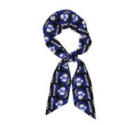 HLBSDM Artrite giovanile Indosso il blu per mia figlia Sciarpa lunga a righe leggere e sottili per donna Sciarpa da collo versatile e alla moda per l'uso quotidiano