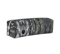 HLBSDM Astuccio portapenne con cerniera in pelle mimetica Cold Tree con grande capacità, resistente e pratico, portatile