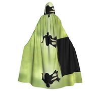 HLBSDM Auguri per la Festa del Papà! Preparatevi a un'esperienza spettrale con il nostro mantello con cappuccio per costumi di Halloween da adulti.