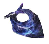 HLBSDM Bandane morbide a cascata di luna, fascia per capelli simile alla seta, mascherina per il viso, fazzoletti, sciarpa per capelli per uomo e donna