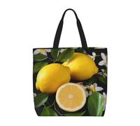 HLBSDM Bolso de mano para mujer, con estampado de perritos blancos, bandolera con cremallera, bolsa de supermercado reutilizable de gran capacidad.