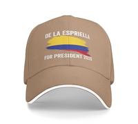 HLBSDM Cappello Abelardo De La Espriella 2026 Berretto da Baseball per Le Elezioni del Presidente della Colombia