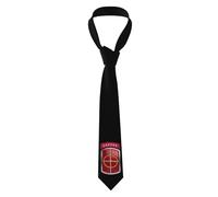 HLBSDM Cravatta da uomo slim fit con scritta 420th Engineer Brigade Sapper - Perfetta per eventi formali e occasioni festive.