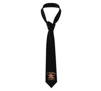 HLBSDM Cravatta da uomo slim fit con scritta US 147th Field Brigade, perfetta per eventi formali e occasioni festive.