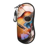 HLBSDM Custodia per occhiali da sole con motivo scimmia per uomo e donna, in neoprene morbido con clip da cintura.