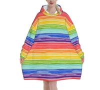 HLBSDM Felpa con cappuccio con puzzle per autismo per donne e uomini. Felpa con cappuccio oversize indossabile per adulti, morbida e calda.