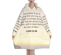 HLBSDM Felpe con cappuccio con cappuccio Luca 21:36 per donne e uomini Felpe con cappuccio oversize indossabili per adulti, morbide e calde