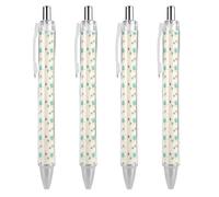HLBSDM Iconica penna a sfera retrattile Atomic s, punta fine da 0,5 mm, penna a scatto resistente in policarbonato con clip per l'uso quotidiano.