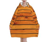 HLBSDM Impronte nella sabbia (4) Felpe con cappuccio per donne e uomini Felpe con cappuccio oversize indossabili per adulti, morbide e calde